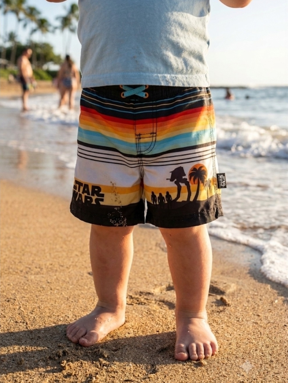 Disney Star Wars Swim Trunks-Size 3T EUC